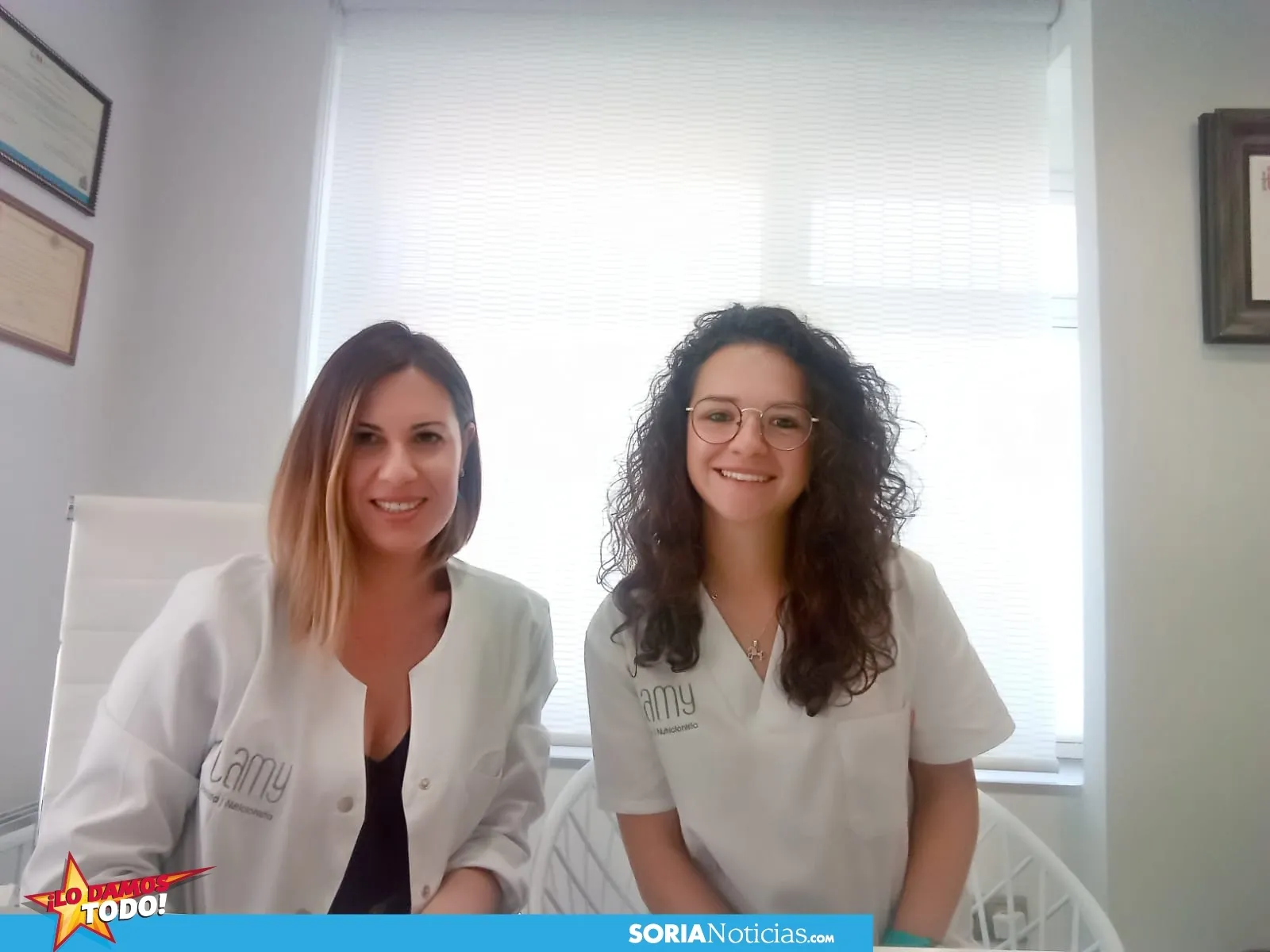 Jéssica Lamy y Julia Revilla. 