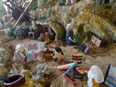 Una de las escenas del nacimiento. 