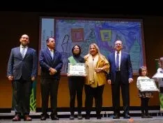 Foto 19 - Estos son los dibujos y los autores ganadores de las pequepostales de Caja Rural