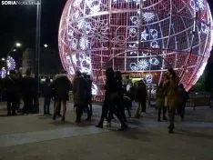 Ambiente de la última noche del año en la capital. /SN