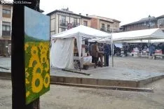 Una imagen de la feria este domingo. /SN
