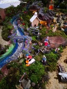 Imágenes del Belén instalado en San Andrés de Soria