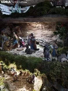 Imágenes del Belén instalado en San Andrés de Soria