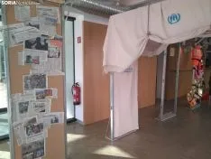 Instalación artística 'Un viaje en sus zapatos'. 