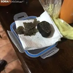 Goyo Miguel prepara su plato estrella.