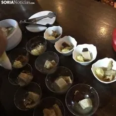Goyo Miguel prepara su plato estrella.