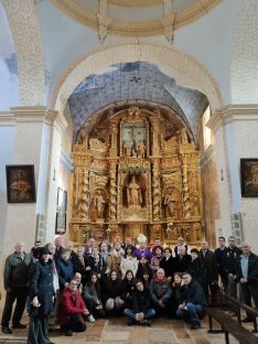 Inauguración de las obras de la parroquia de Carabantes.
