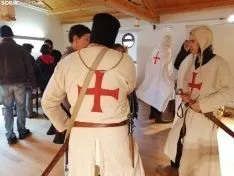 Una imagen de la jornada divulgativa templaria este viernes. /SN