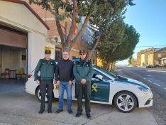 El subdelegado de Gobierno felicita el año nuevo en los cuarteles de la Guardia Civil. Subdelegación 