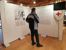 Una imagen de la jornada divulgativa templaria este viernes. /SN
