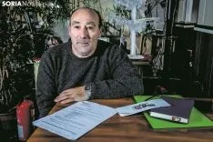 La Esclerosis Múltiple ha hecho mella en el físico de Juan Pérez pero no es su ánimo. Afronta, valiente, cada día. Carmen de Vicente