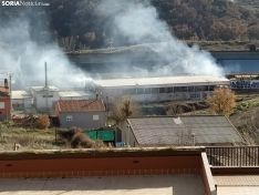 Foto 4 - Fotos: Incendio en la estación de tren de Soria