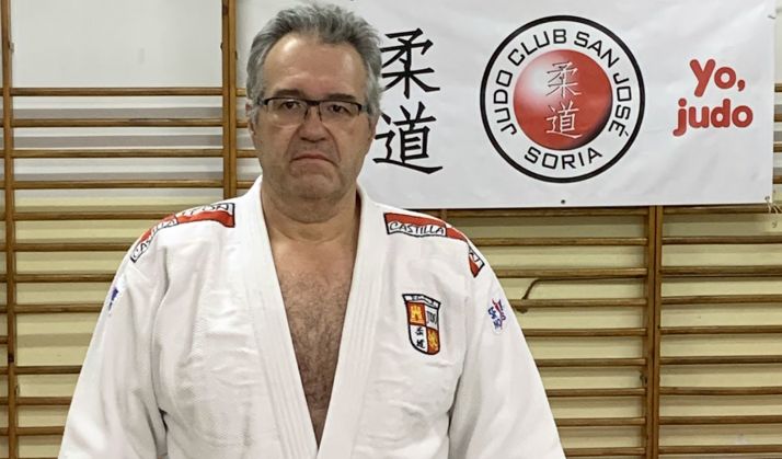El judoka soriano Ramón Aragonés. 
