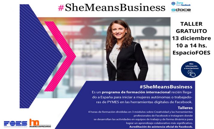 FOES y ASOME imparten la nueva formación de Facebook para autónomas y trabajadoras de pymes