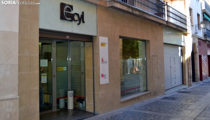 Oficinas del Servicio Público de Empleo en la capital soriana. /SN