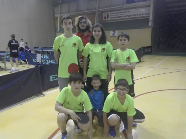 El club de tenis de mesa soriano ha viajado a Burgos para participar en la primera jornada de la liga promesas