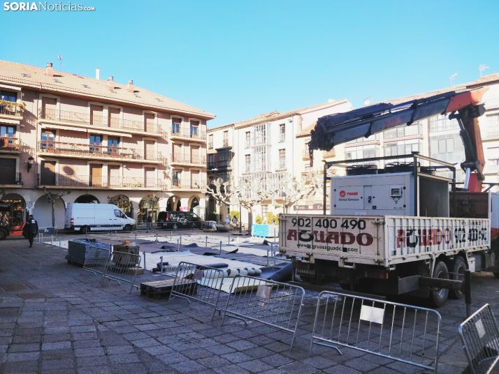 Soria tendrá pista de patinaje esta Navidad