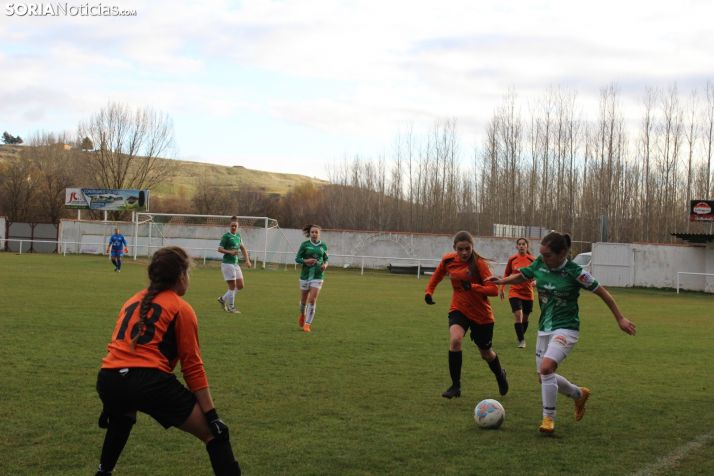 Sandra del Cura se viste de Benzema para dejar los 3 puntos en Garray (3-2)