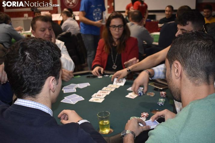 Todo preparado para el torneo benéfico de póker de ASPACE