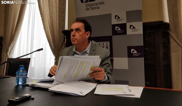 Serrano quiere que la Casa de Soria en Madrid sirva para algo más que para echar la partida