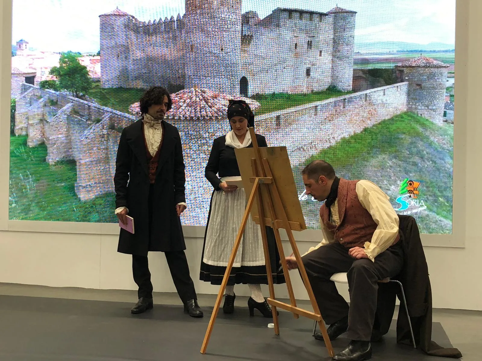Una imagen de la presencia de Soria en FITUR. 