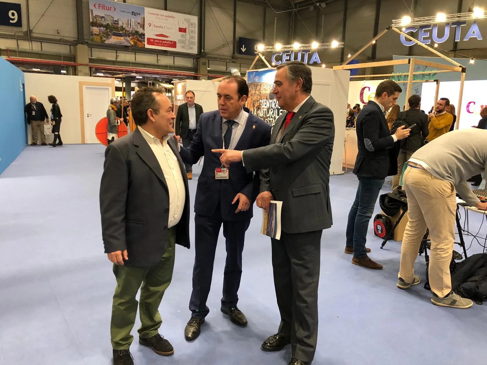 Una imagen de la presencia de Soria en FITUR. 