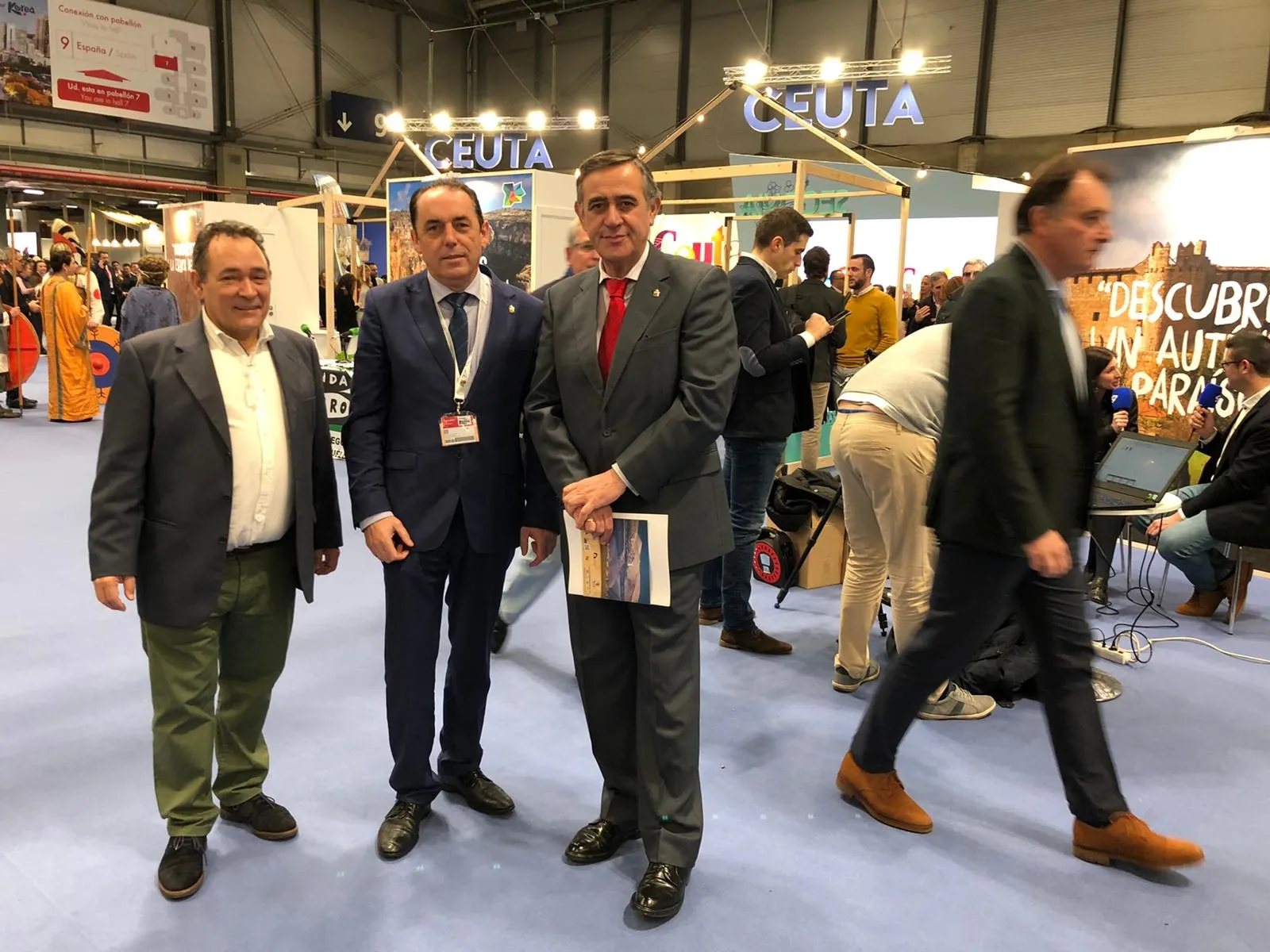 Una imagen de la presencia de Soria en FITUR. 