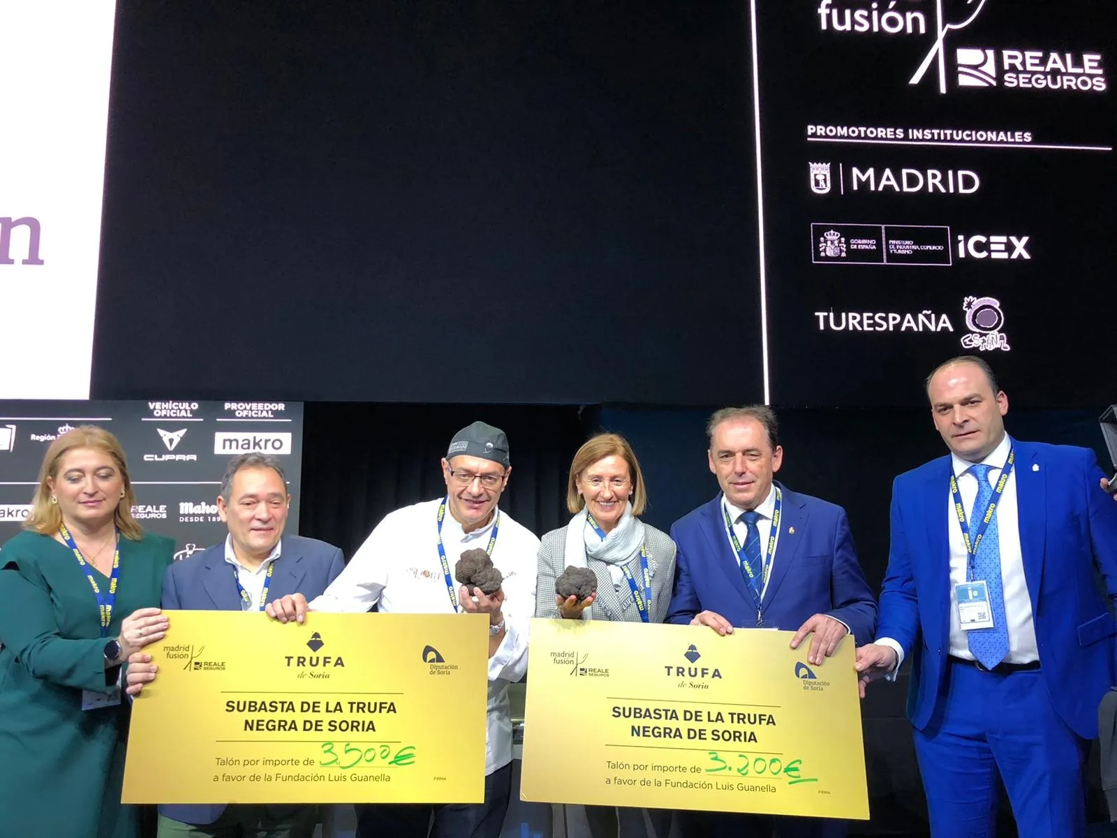 Una imagen de la presencia soriana en Madrid Fusión este martes. 