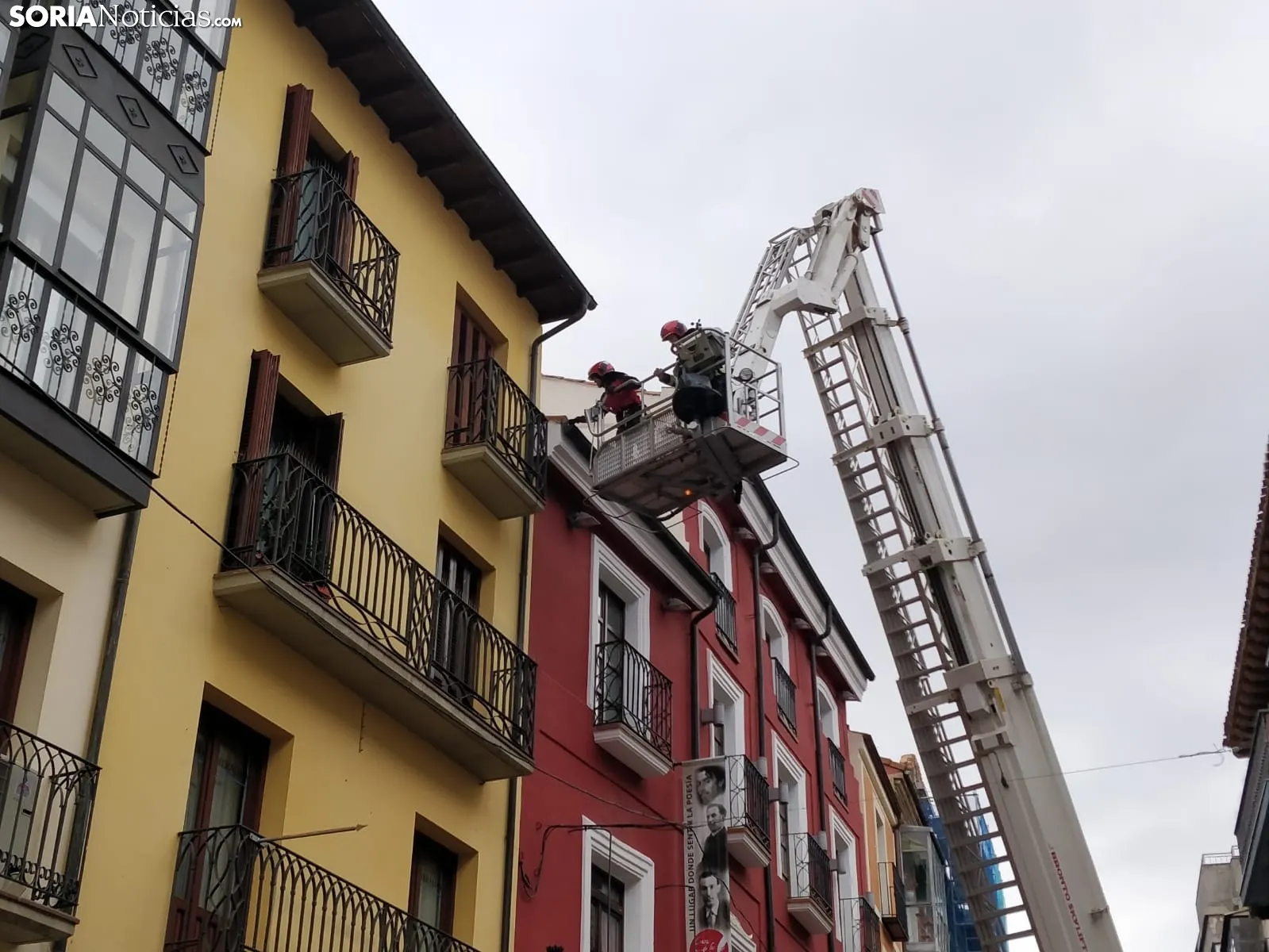 Una imagen de la intervención de este lunes. /SN