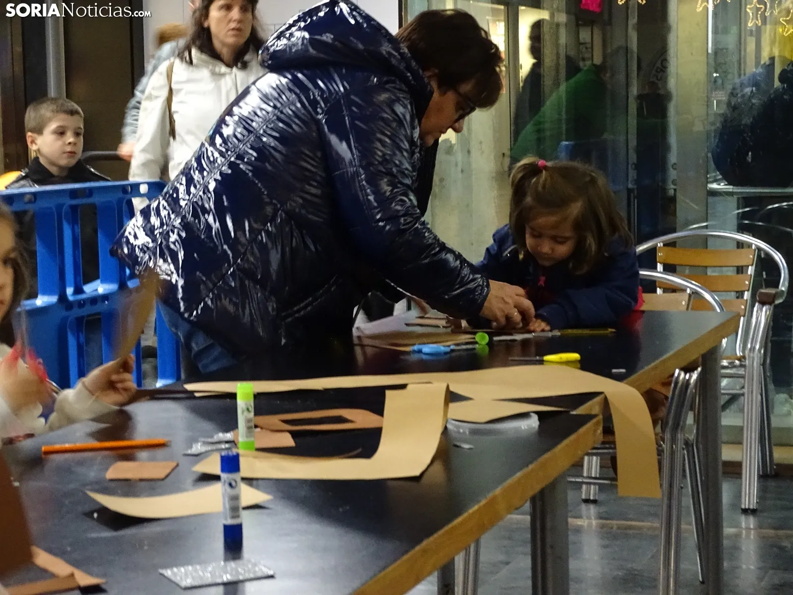 Una imagen del taller de manualidades. /SN