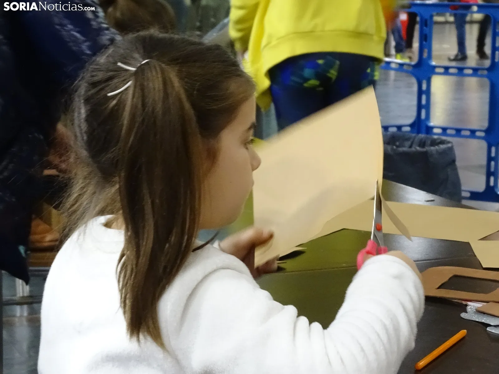 Una imagen del taller de manualidades. /SN