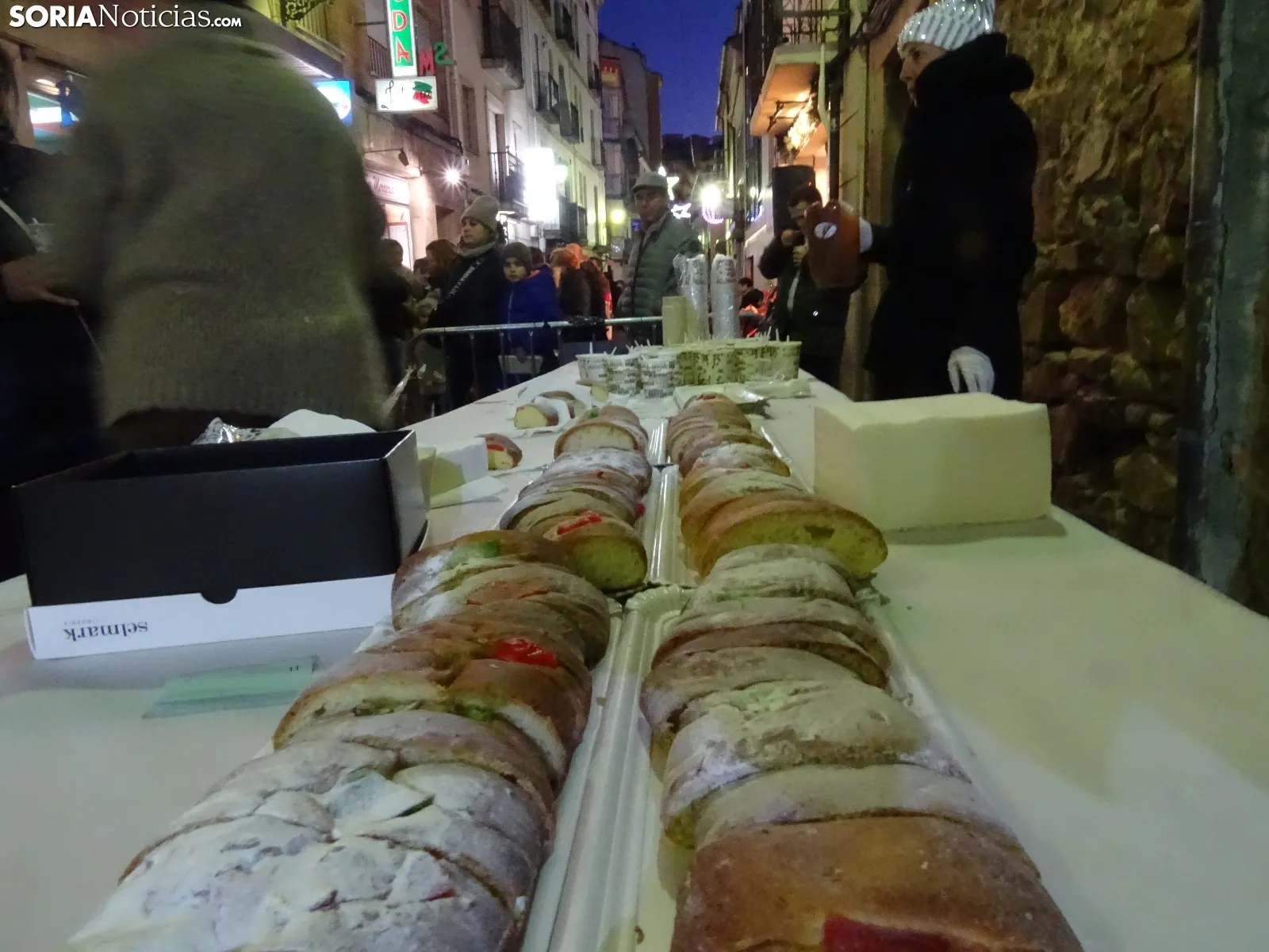 Una imagen de la céntrica calle soriana esta tarde de sábado. /SN