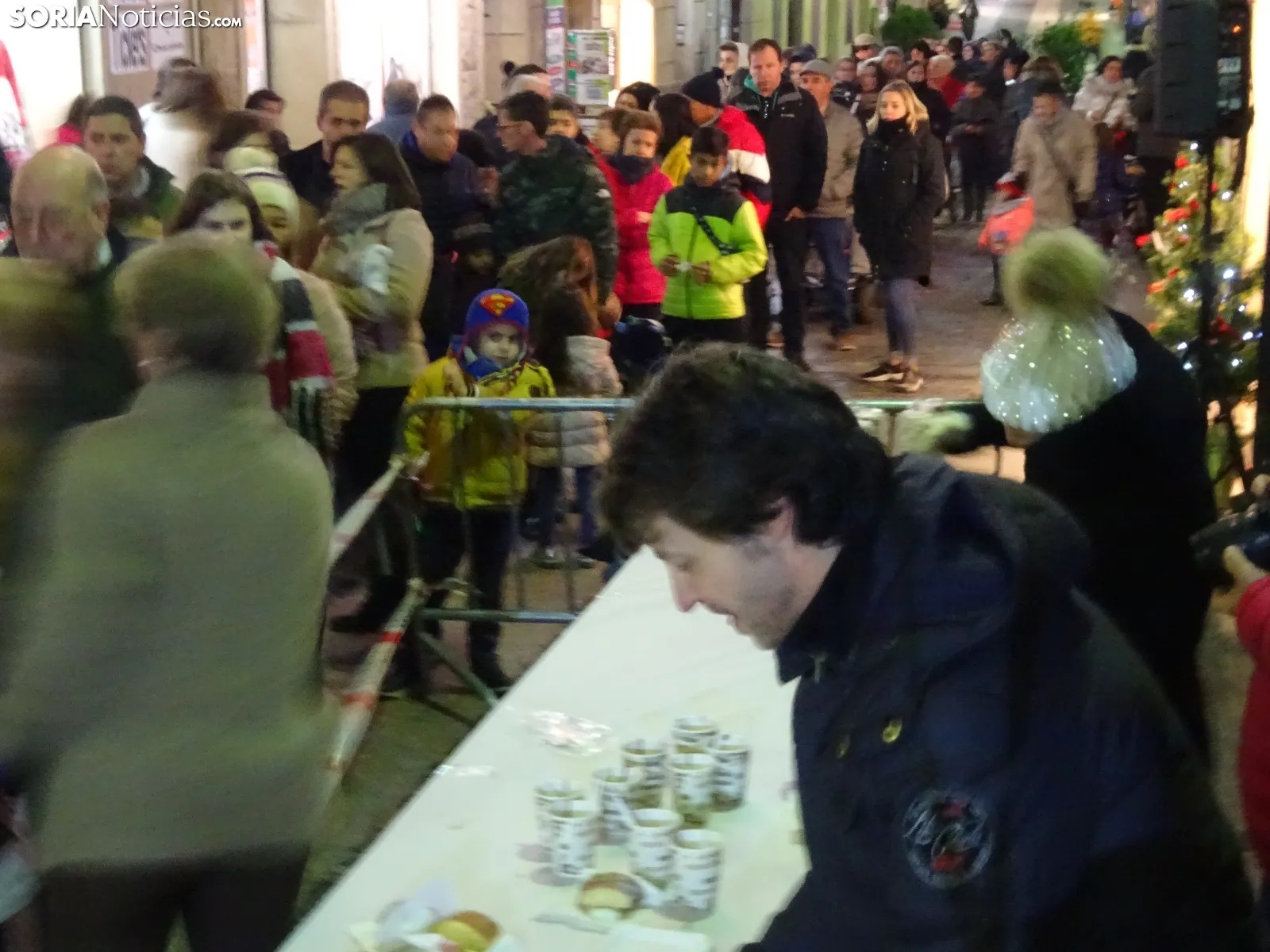 Una imagen de la céntrica calle soriana esta tarde de sábado. /SN