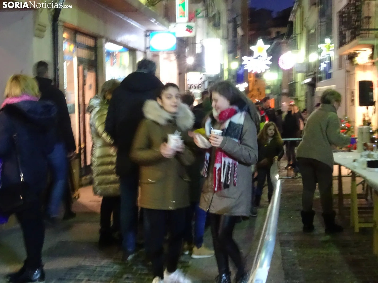 Una imagen de la céntrica calle soriana esta tarde de sábado. /SN
