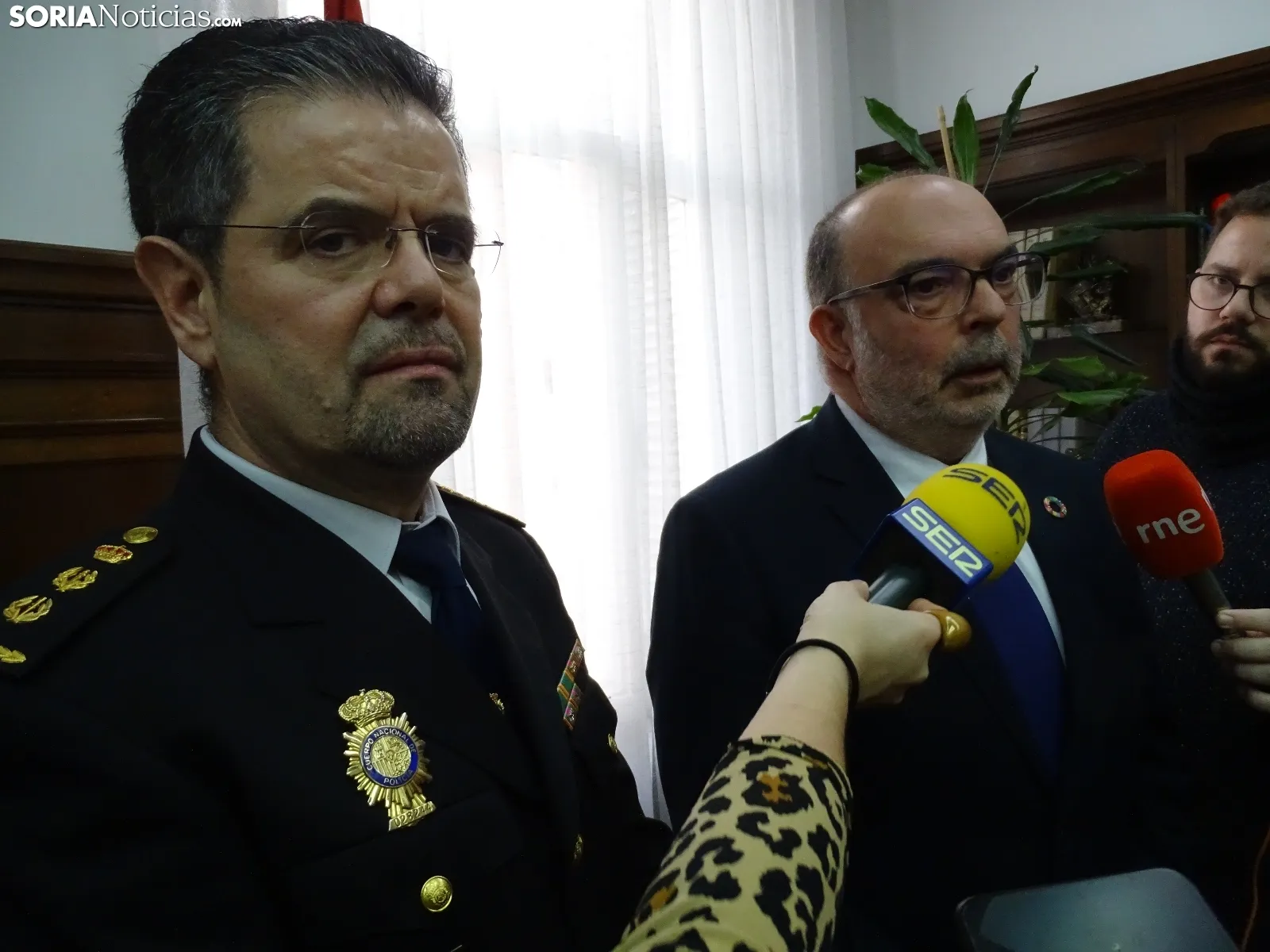 Una imagen del acto oficial del CNP este viernes. /SN