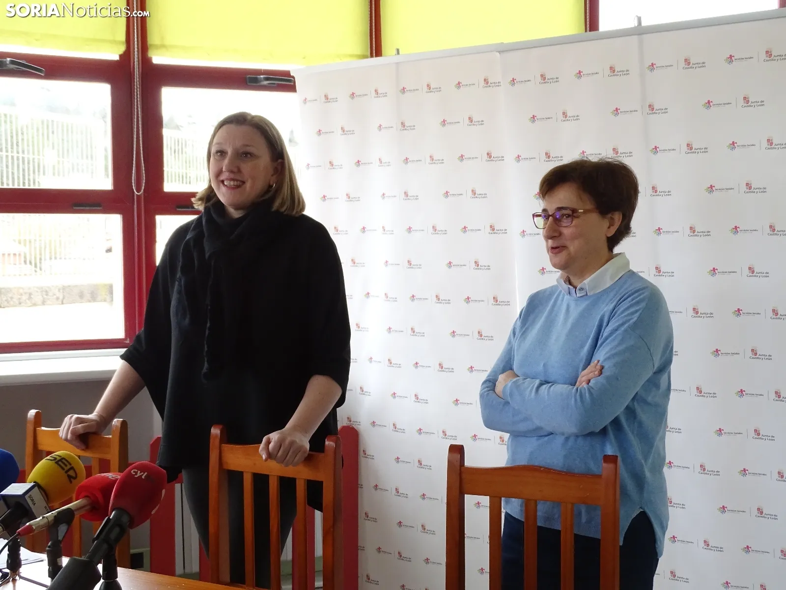 Isabel Blanco, Consejera de Familia e Igualdad en la Residencia de Acogida Marillac