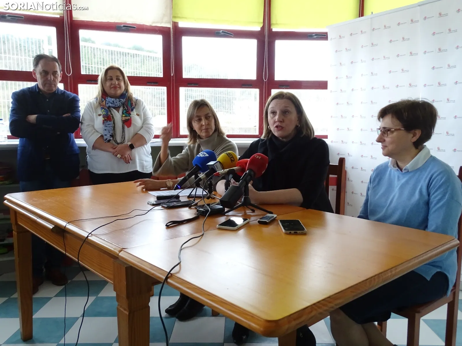 Isabel Blanco, Consejera de Familia e Igualdad en la Residencia de Acogida Marillac