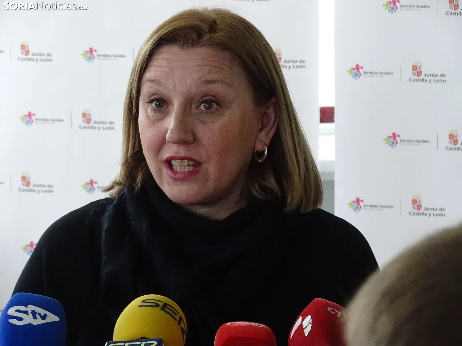 Isabel Blanco, Consejera de Familia e Igualdad en la Residencia de Acogida Marillac