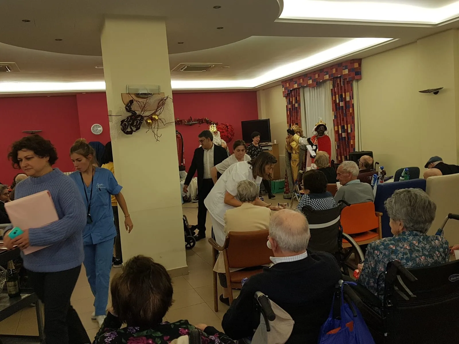 Noche de Reyes en las residencias Latorre.