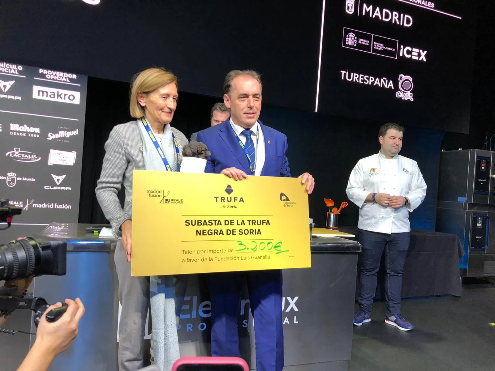 Una imagen de la presencia soriana en Madrid Fusión este martes. 