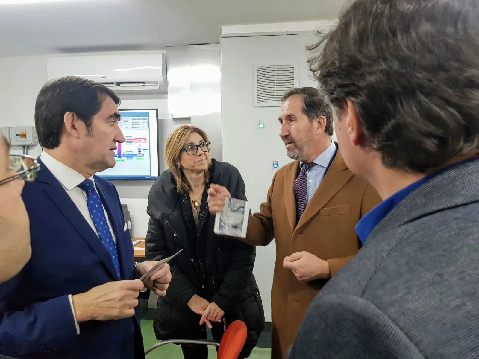 Imágenes de la visita.