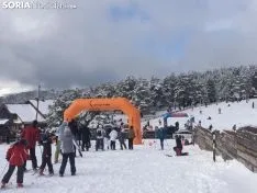 Una imagen de Santa Inés este domingo. /SN