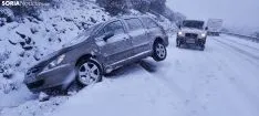Una imagen de la situación en las calzadas del este provincial durante esta mañana de martes. /SN