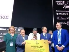 Una imagen de la presencia soriana en Madrid Fusión este martes. 