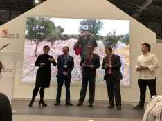 Una imagen de la presencia de Soria en FITUR. 
