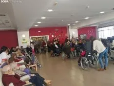 Una de las imágenes del concierto del grupo maño. /SN