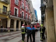 Una imagen de la intervención de este lunes. /SN