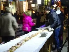 Una imagen de la céntrica calle soriana esta tarde de sábado. /SN