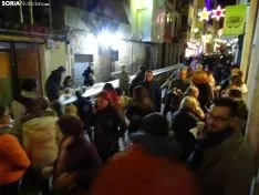 Una imagen de la céntrica calle soriana esta tarde de sábado. /SN
