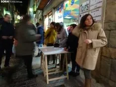 Una imagen de la céntrica calle soriana esta tarde de sábado. /SN